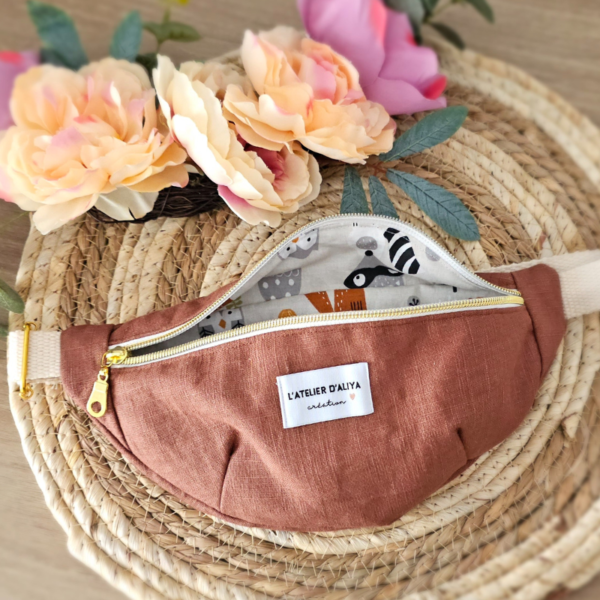 Sac banane enfant chocolat